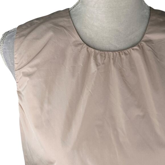 Sofie D'Hoore Boom Pota Cropped Sleeveless Top Nude 38 New - Picture 9 of 15